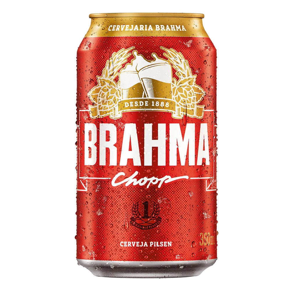 CERVEJA BRAHMA CHOPP LATA 350ML