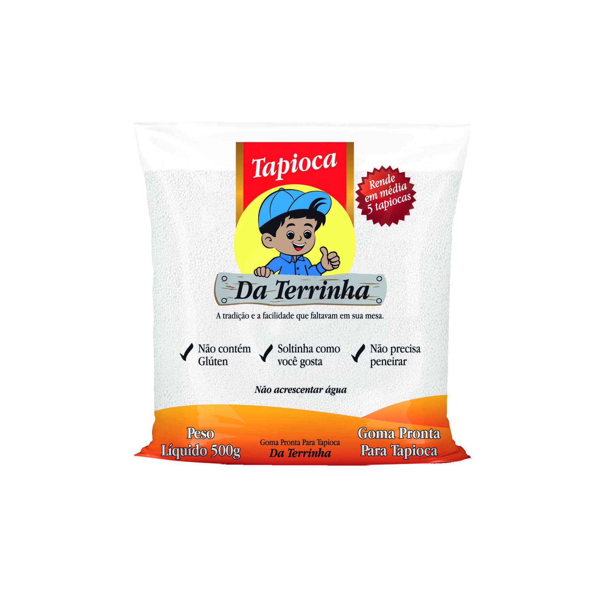 Tapioca Hidratada Da Terrinha 500g