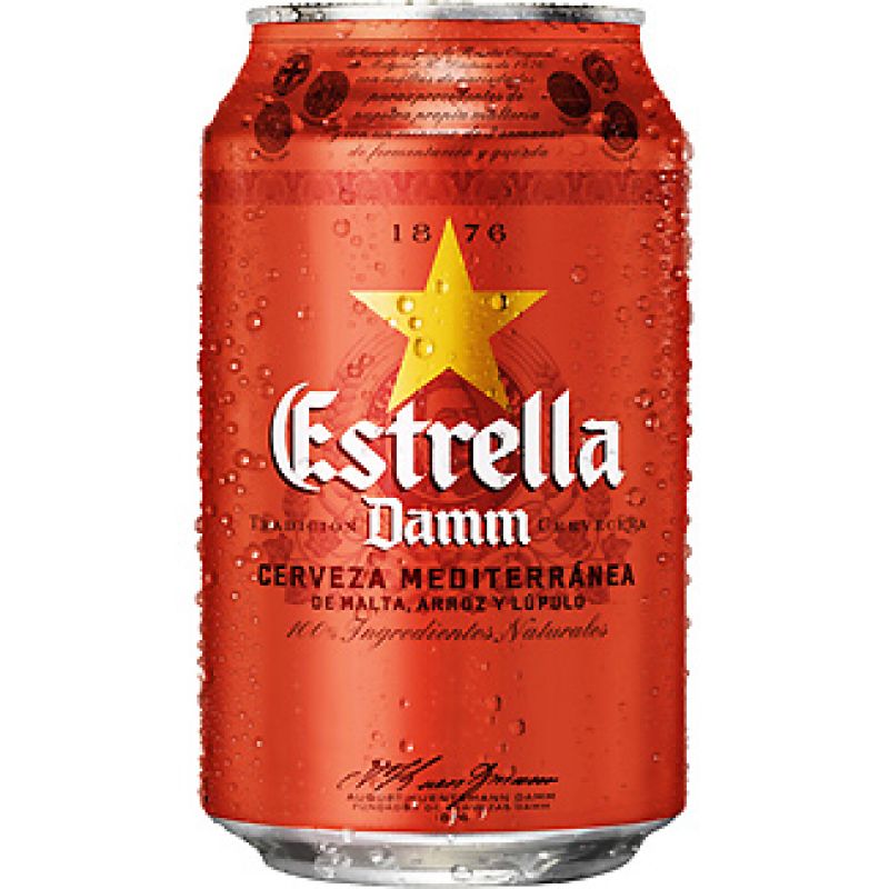 CERVEJA ESTRELLA DAMM 330ML