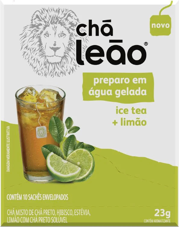 Chá Leão Água Gelada - Ice Tea E Limão 25g