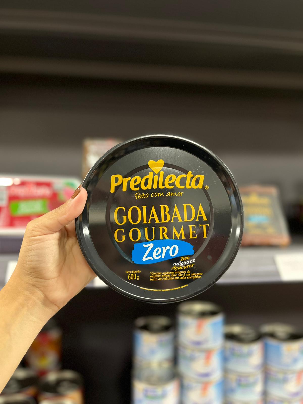 GOIABADA PREDILECTA GOURMET ZERO lata 600g