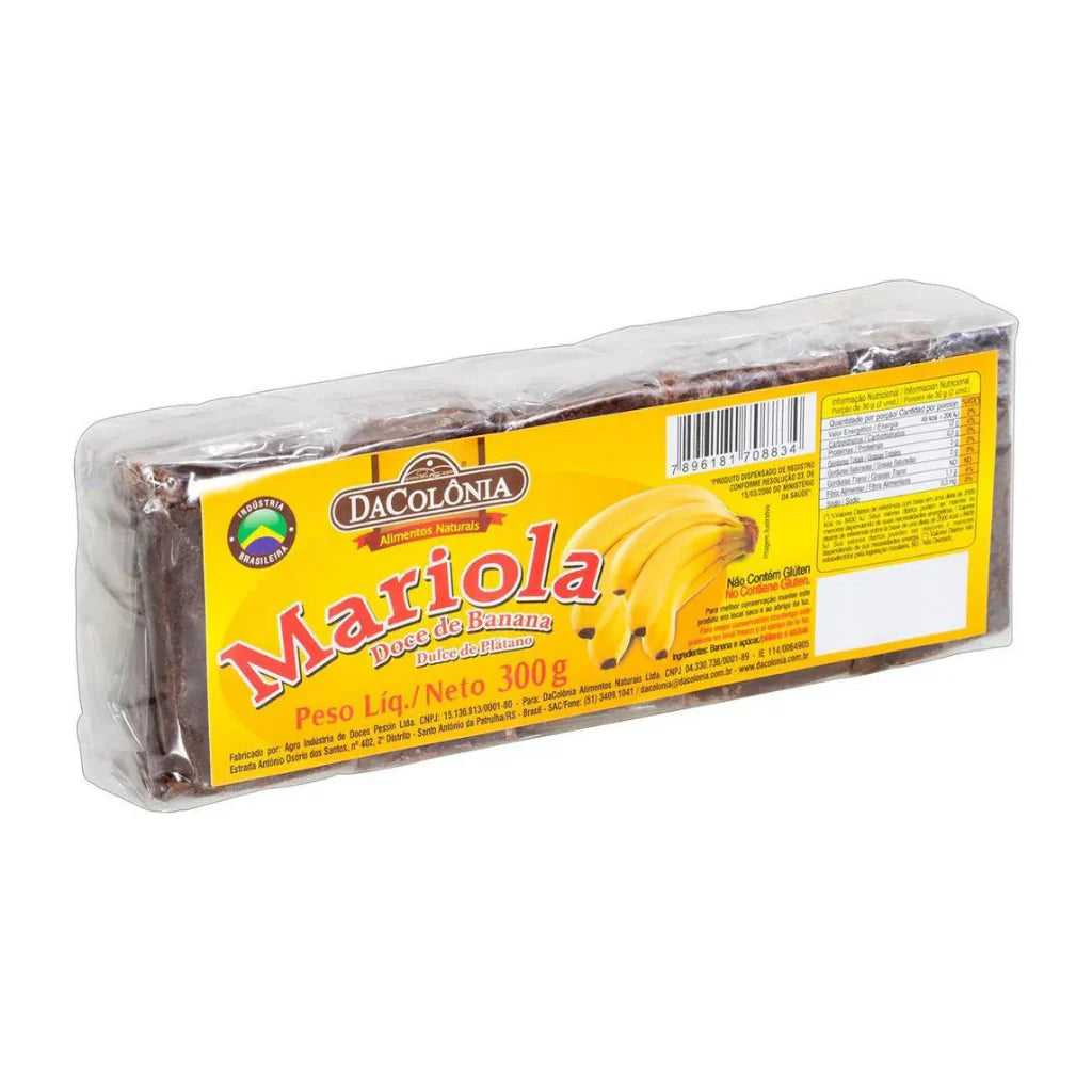 DOCE DE BANANA MARIOLA 300g