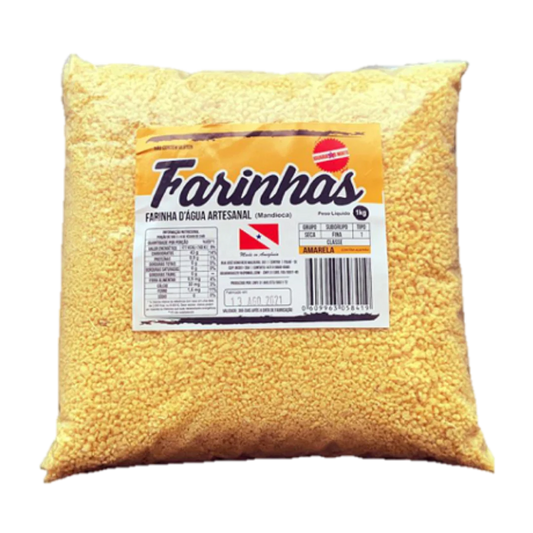 Farinha Amarela Grossa Iguarias do Norte - 1Kg