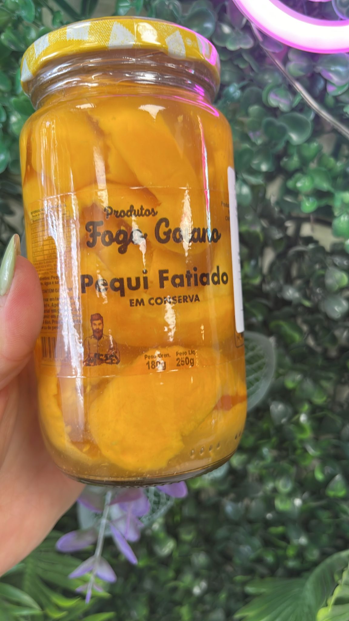 Pequi rebanado 130 g