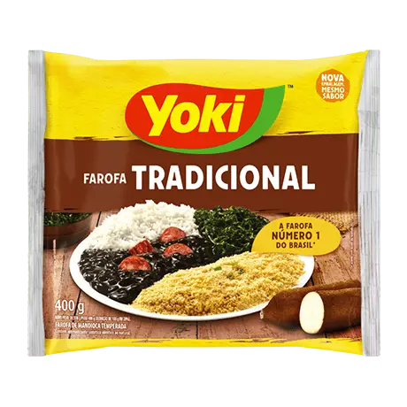 Farofa tradicional Yoki - 400 g