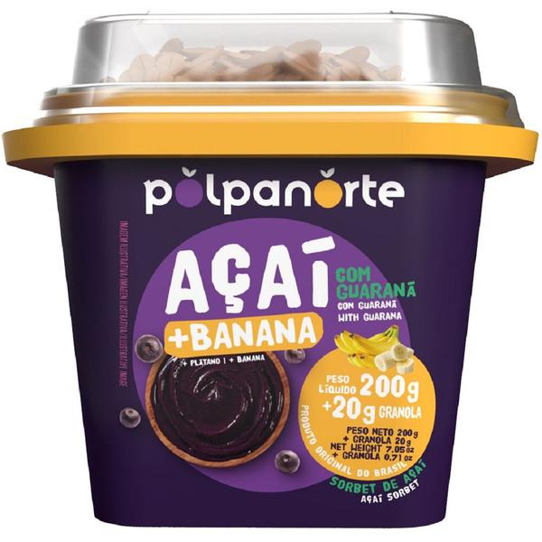 ACAI COM GUARANÁ +BANANA 220G/ disponível para retirada SOMENTE na LOJA Fisica.