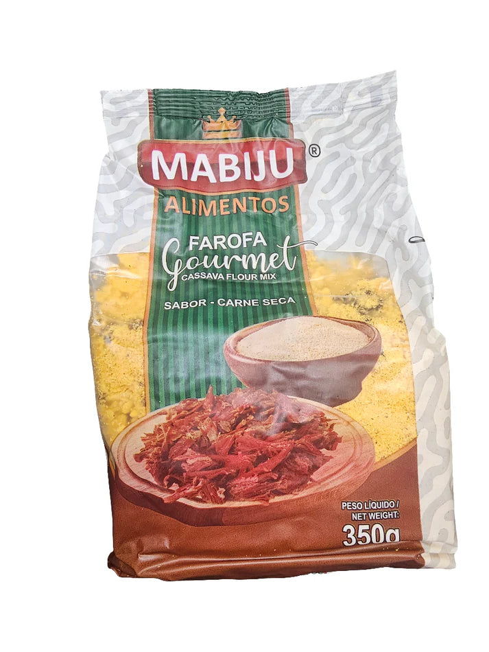 Farofa Gourmet Mabiju Sabor carne seca  350g