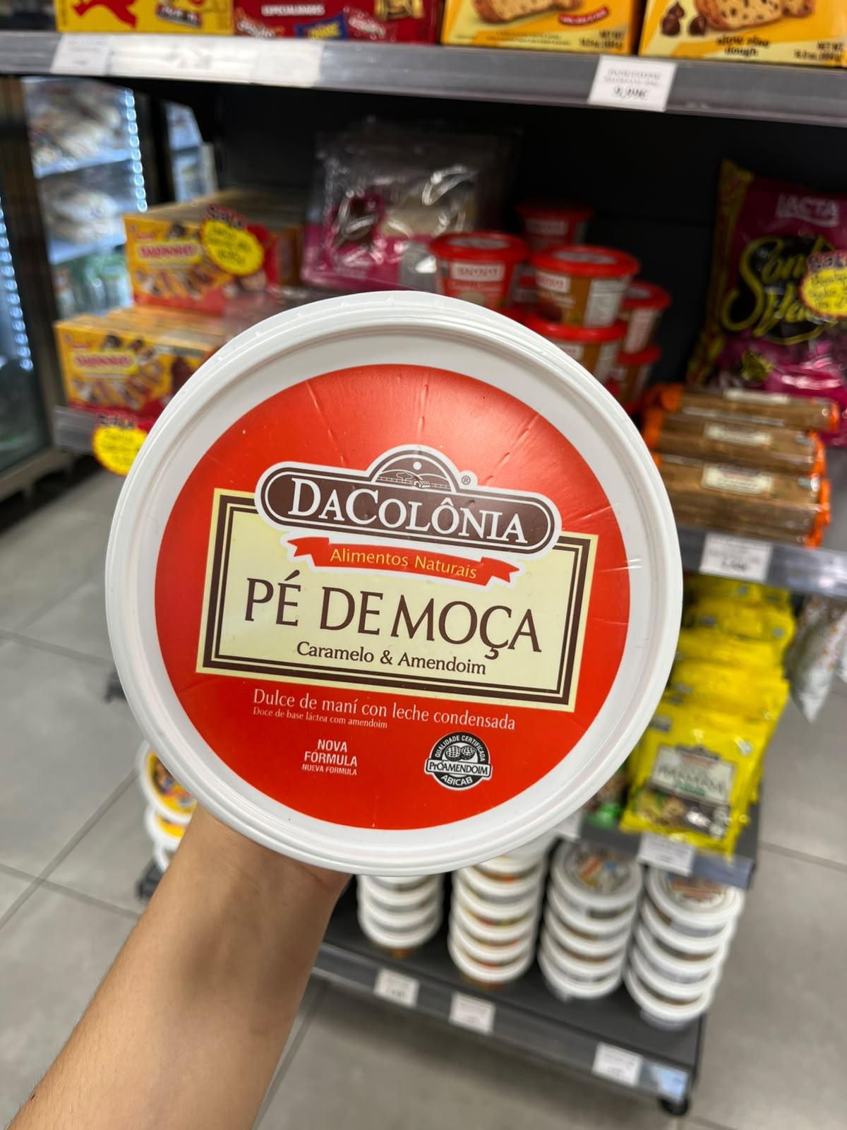 Pé de Moça Dacolonia caramelo e amendoim - 190g