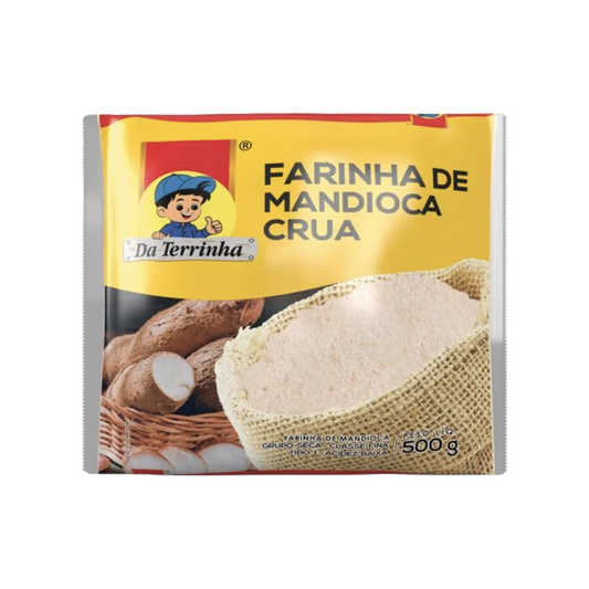 FARINHA DE MANDIOCA FINA TERRINHA 500g