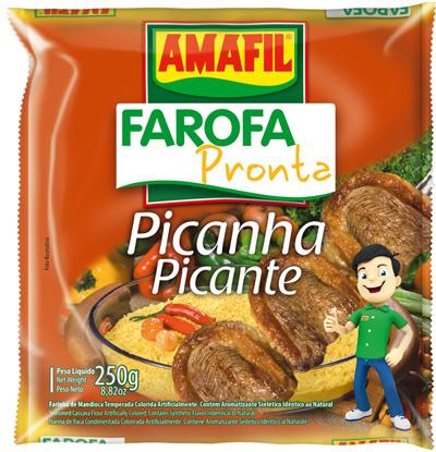 FAROFA DE PICANHA PICANTE AMAFIL - 250 g