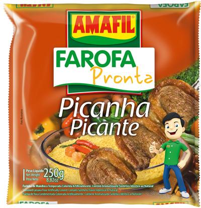 FAROFA AMAFIL PICANHA PICANTE - 250G