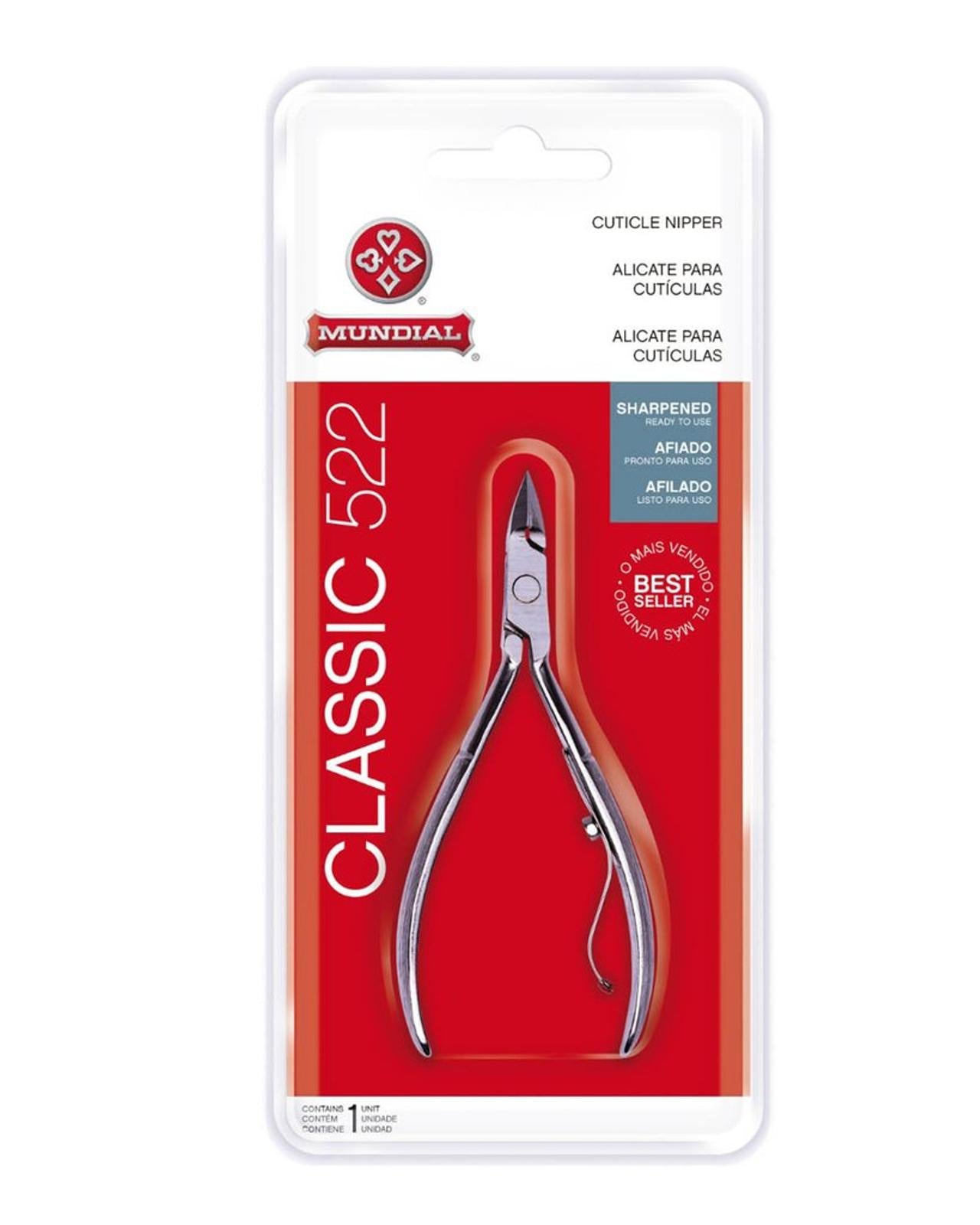 ALICATE DE UNHA MUNDIAL 522 CLASSIC INOX