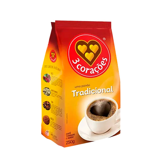 Café tradicional 250g - 3 corações