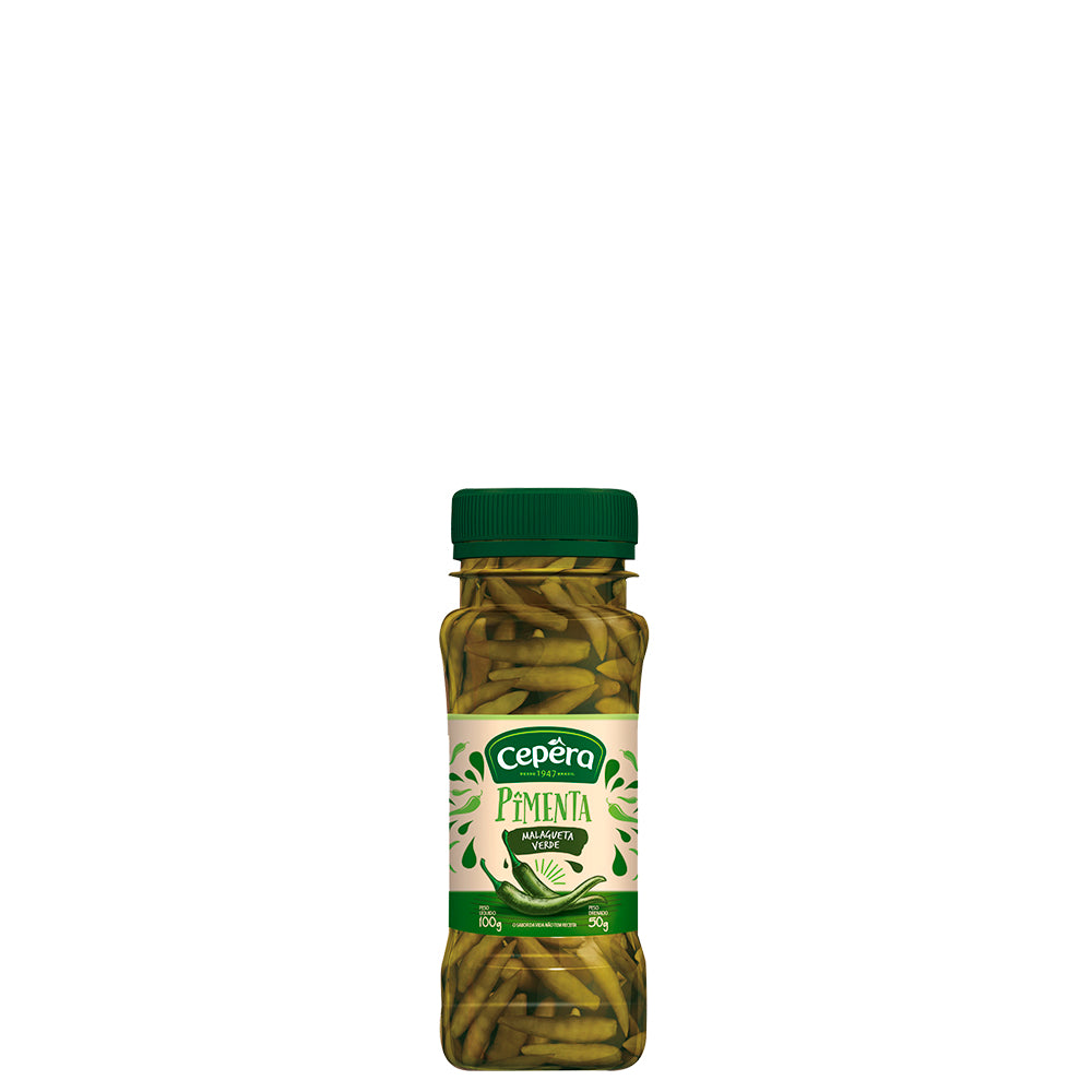 Pimenta malagueta verde - 100g