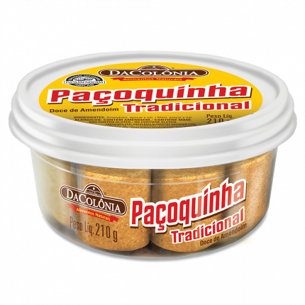 Paçoquinha tradicional Dacolônia - 210g