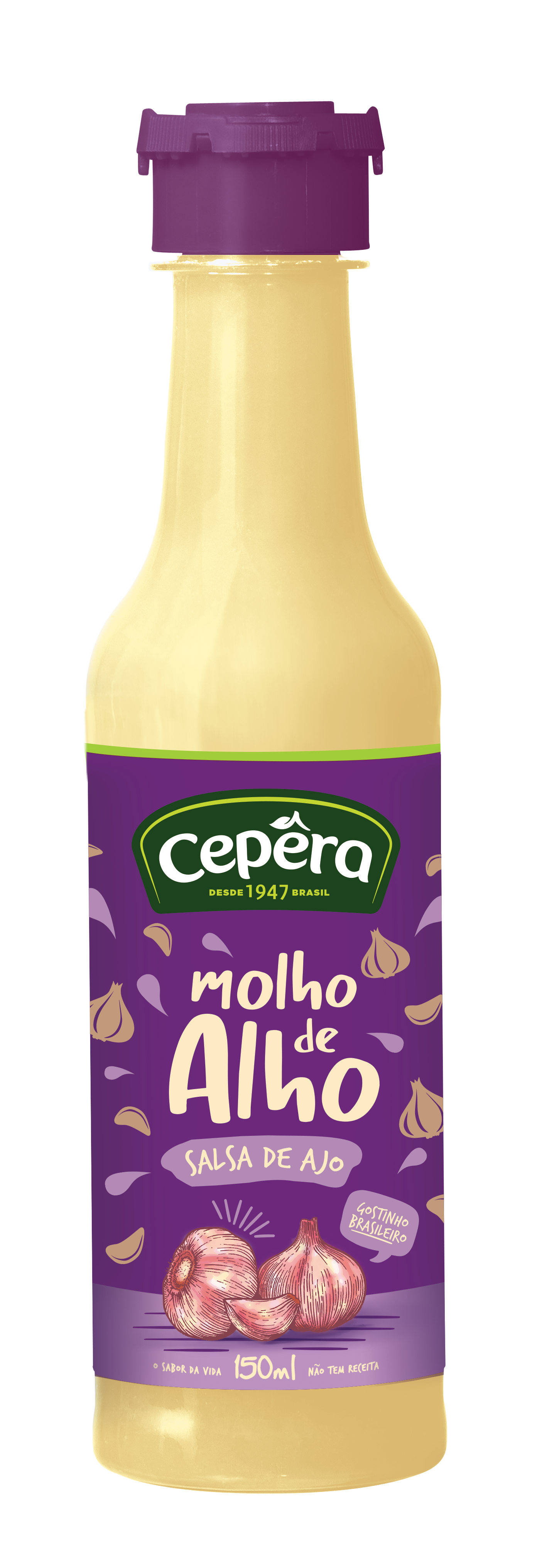 Molho de alho Cepêra - 150ml