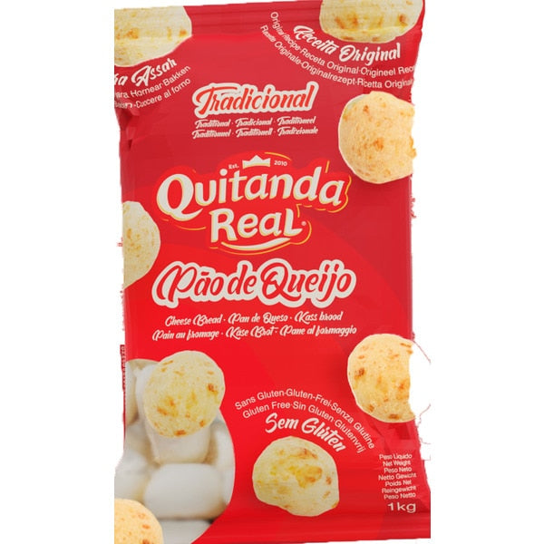 PÃO DE QUEIJO CONGELADO QUITANDA 1 KG/ disponível para retirada SOMENTE na LOJA Fisica.