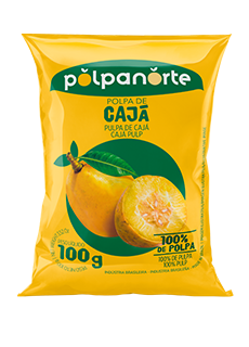 Polpa cajá 100G/ disponível para retirada SOMENTE na LOJA Fisica.