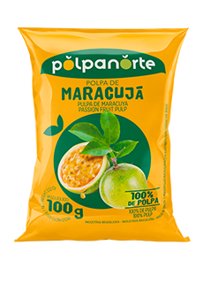 Polpa Maracujá 100G/ disponível para retirada SOMENTE na LOJA Fisica.