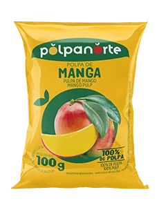 Polpa de manga 100G/ disponível para retirada SOMENTE na LOJA Fisica.