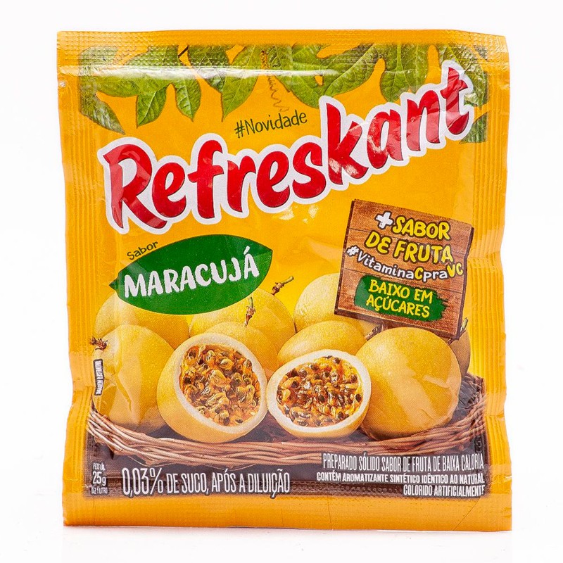 BEBIDA INST. REFRESKANT MARACUJÁ 25G