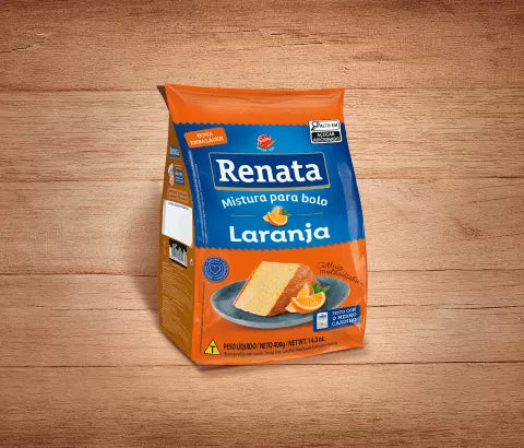 Mistura Bolo Renata  Laranja 400g