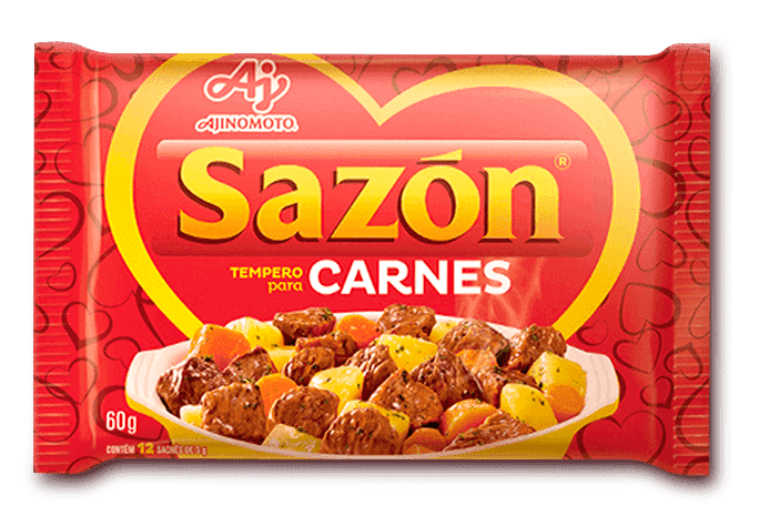 TEMPERO SAZÓN PRONTO P/ CARNE 60G