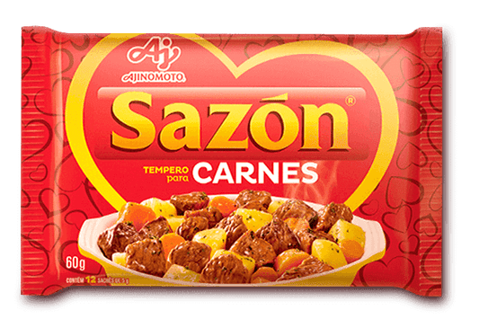 TEMPERO SAZÓN PRONTO P/ CARNE 60G