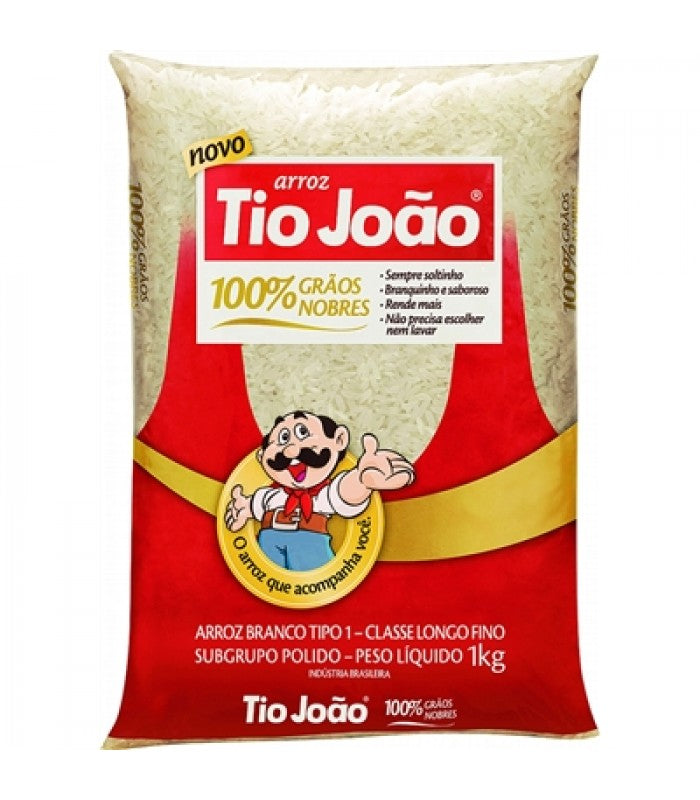 Arroz branco - TIO JOÃO 1KG