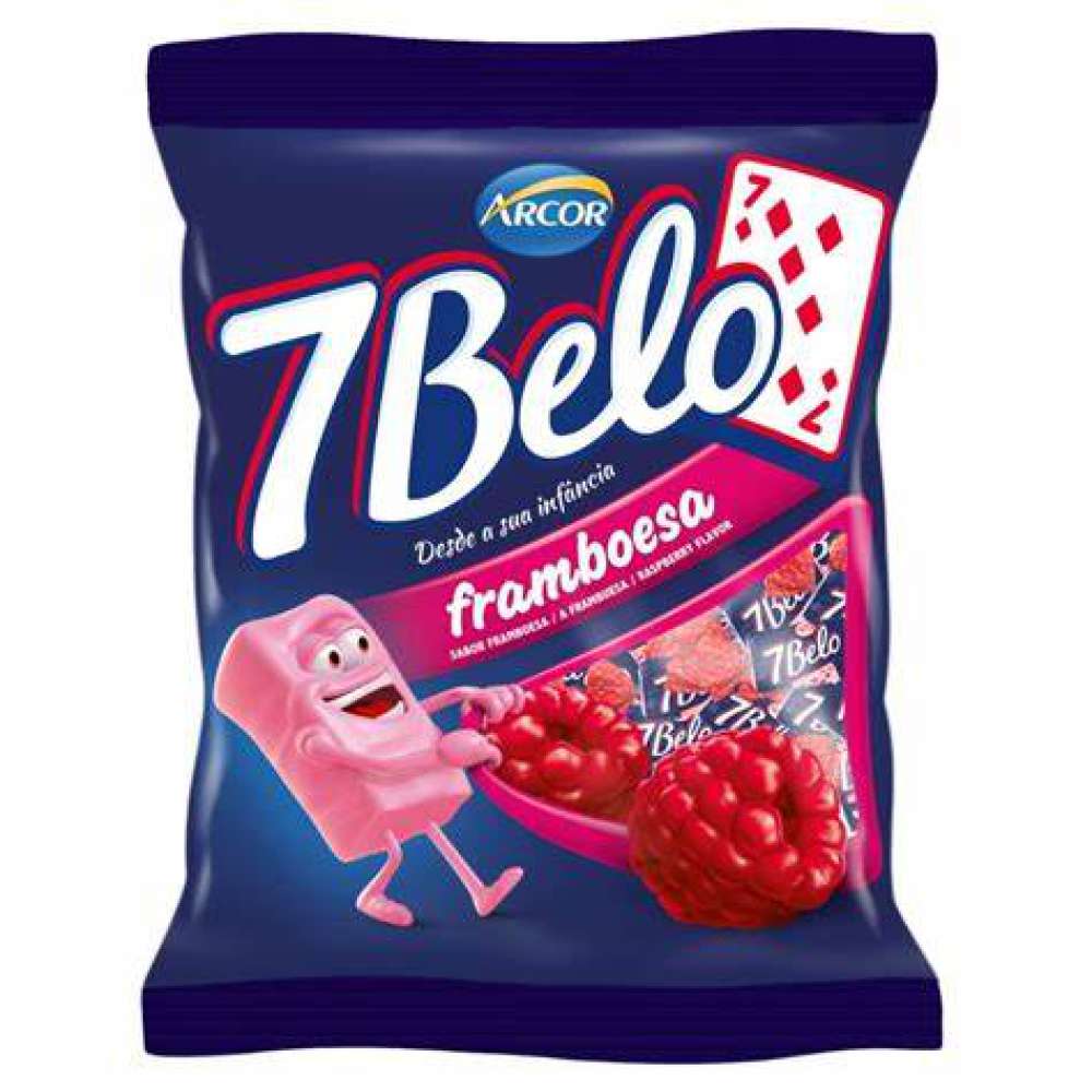 BALA 7 BELO FRAMBOESA 500G