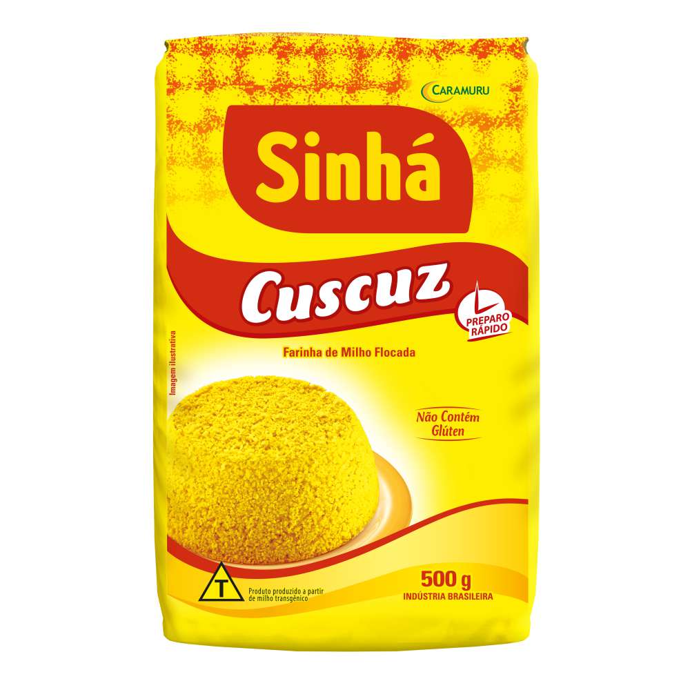 CUSCUZ TRADICIONAL SINHÁ 500G