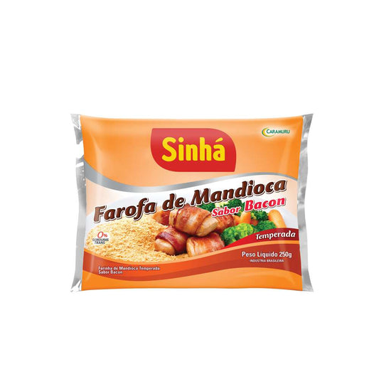 FAROFA PRONTA BACON SINHÁ 250G