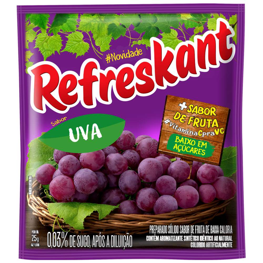 BEBIDA INST. REFRESKANT UVA 25G