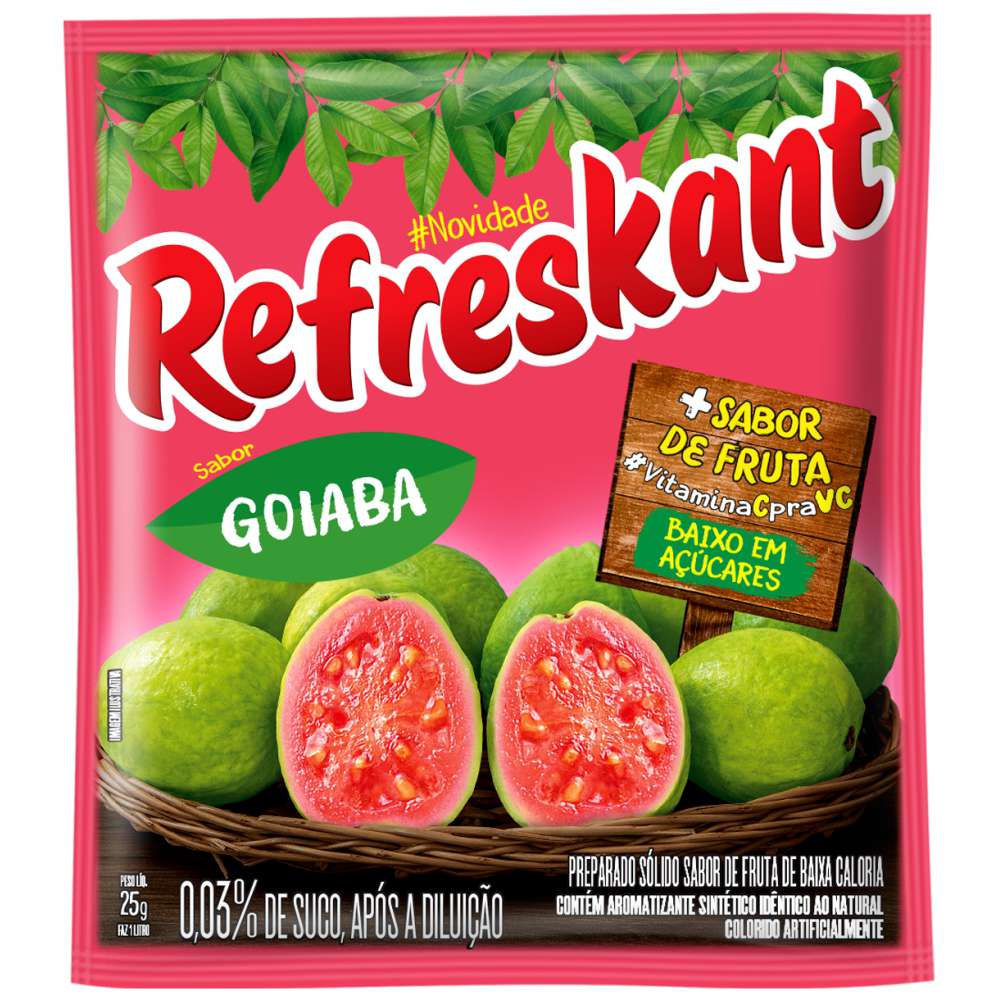 BEBIDA INST. REFRESKANT GOIABA 25G