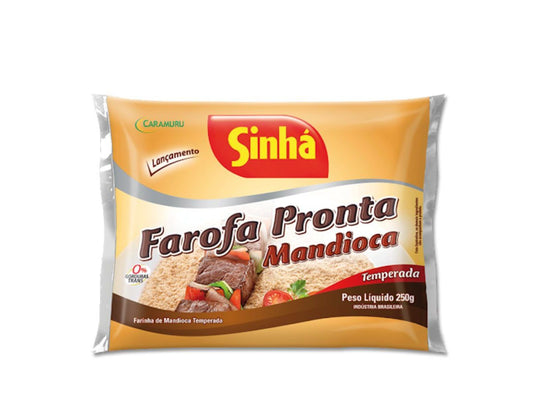 FAROFA PRONTA DE MANDIOCA SINHÁ 250G