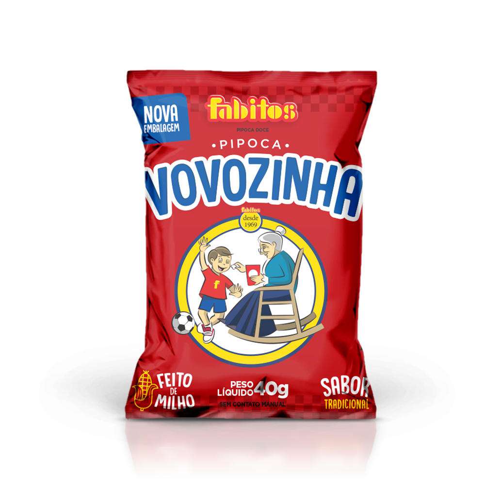 PIPOCA DOCE VOVOZINHA 40GR