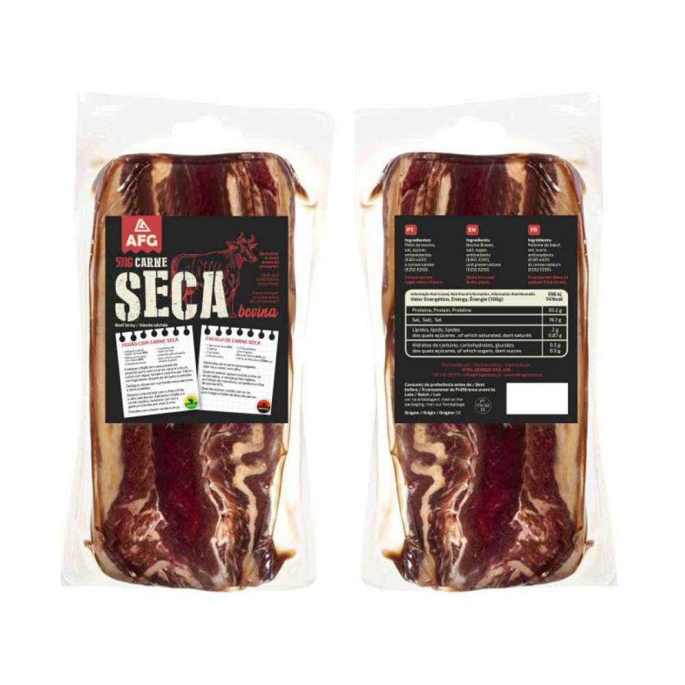 CARNE SECA DE BOVINO 450g APROX